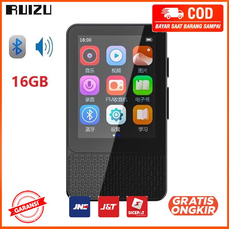 Bluetooth HiFi DAP MP3 Player Touchscreen 16GB M18