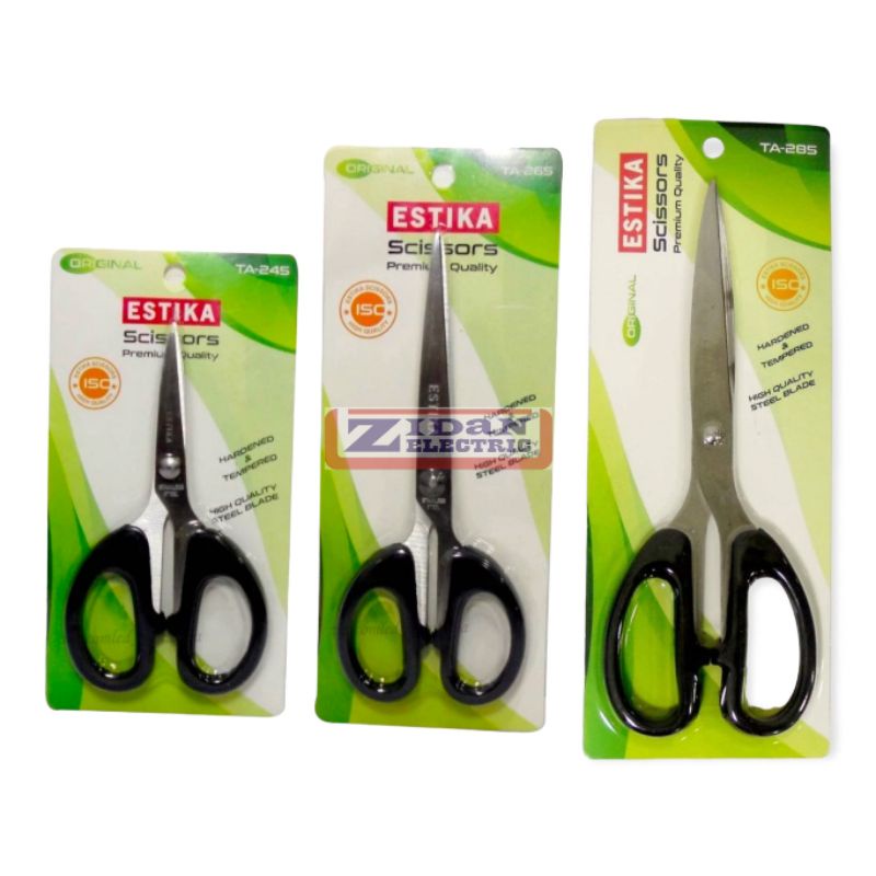 

Gunting Kertas Kain Stainless Steel / Gunting Dapur Kecil Sedang Besar