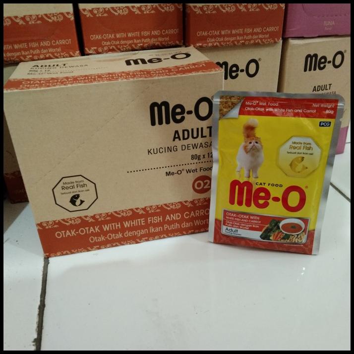 MEO SACHET 80GR - OTAK OTAK (1 BOX 12 PCS )