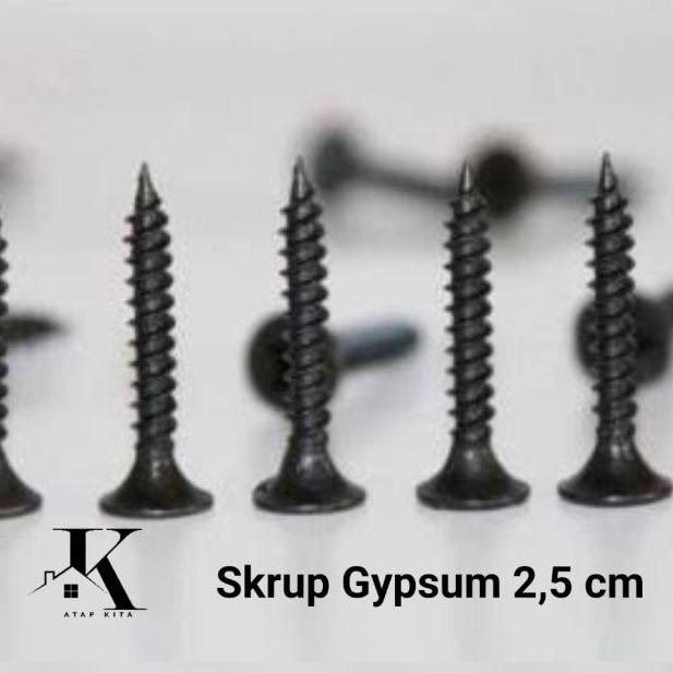 Skrup Gypsum / Screw Gypsum 6x1 inch / Skrup Papan 1000 pcs