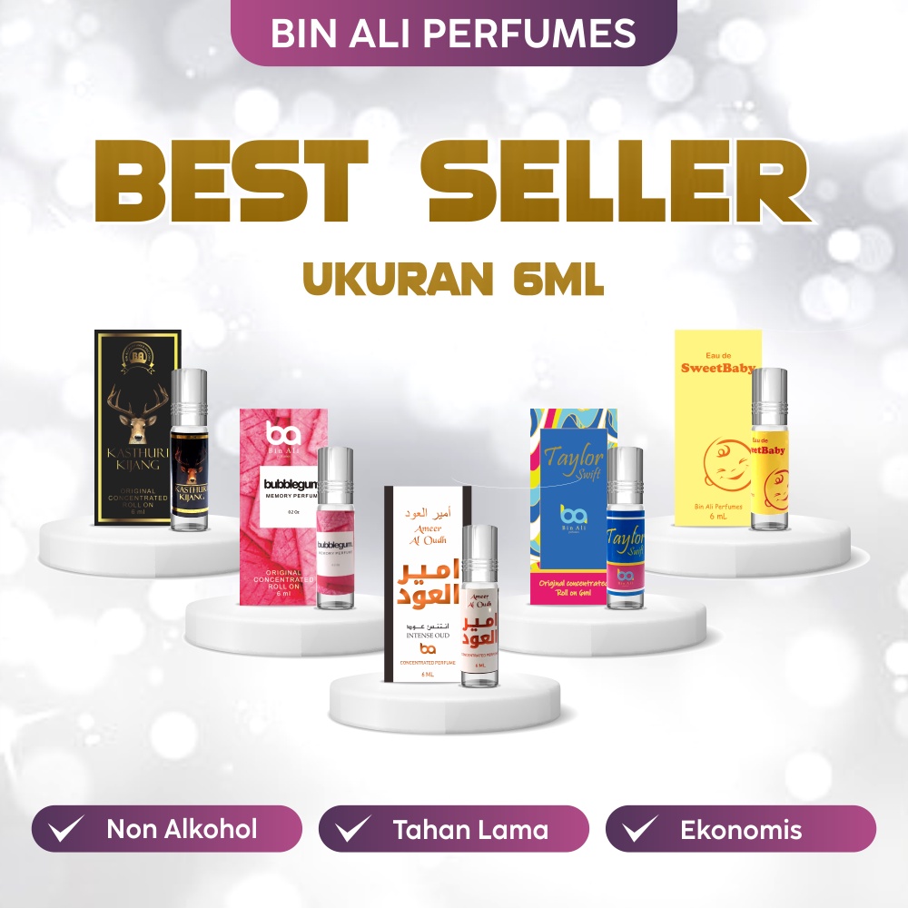 Parfum Bin Ali 6ML Non Alkohol