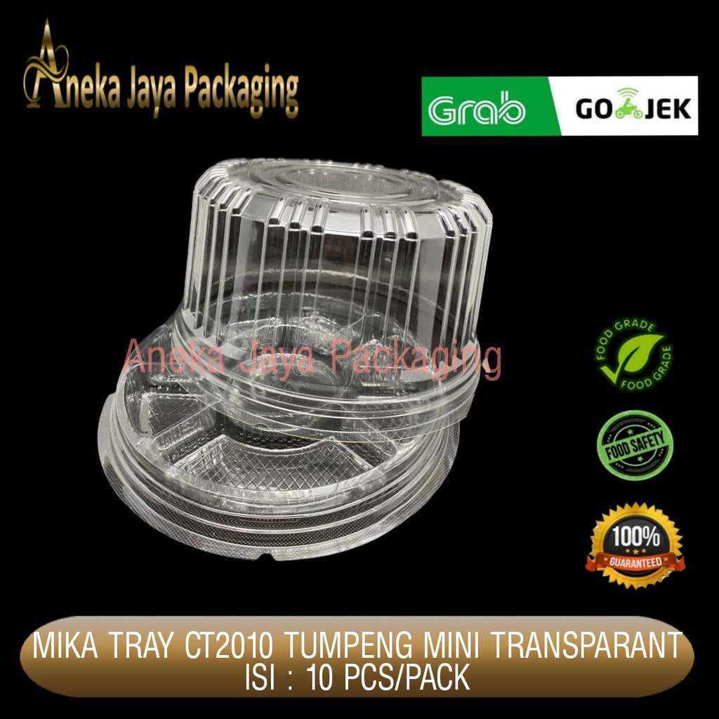 MIKA TUMPENG MINI CT20 SEKAT 8 BENING ISI 10PCS TRAY TUMINI MEDAN LK