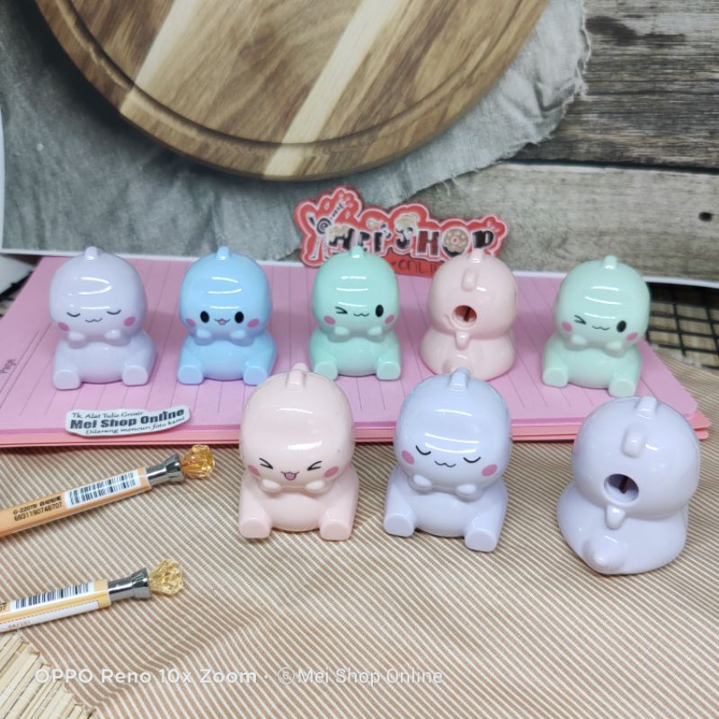 

Serutan Rautan Lucu Dinosaurus 1 Lubang