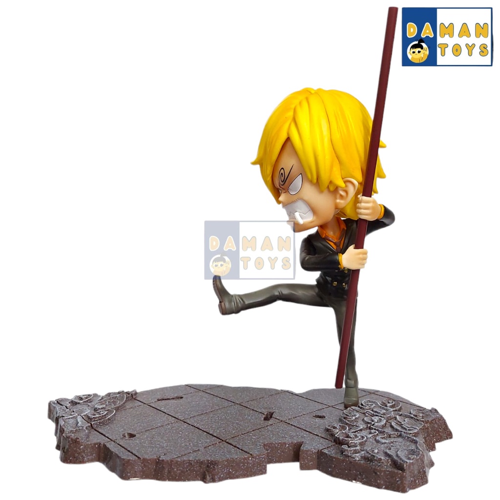 Action Figure Anime One Piece Sanji Luffy Roronoa Zoro Nami Gk Dragon New Year Lion Dance