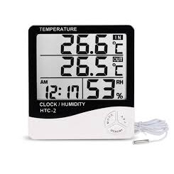 HTC Hygrometer Termometer Ruangan Digital Thermometer Indoor HTC-1 HTC1 HTC-2 HTC2 HTC-8 HTC8 1 2 8