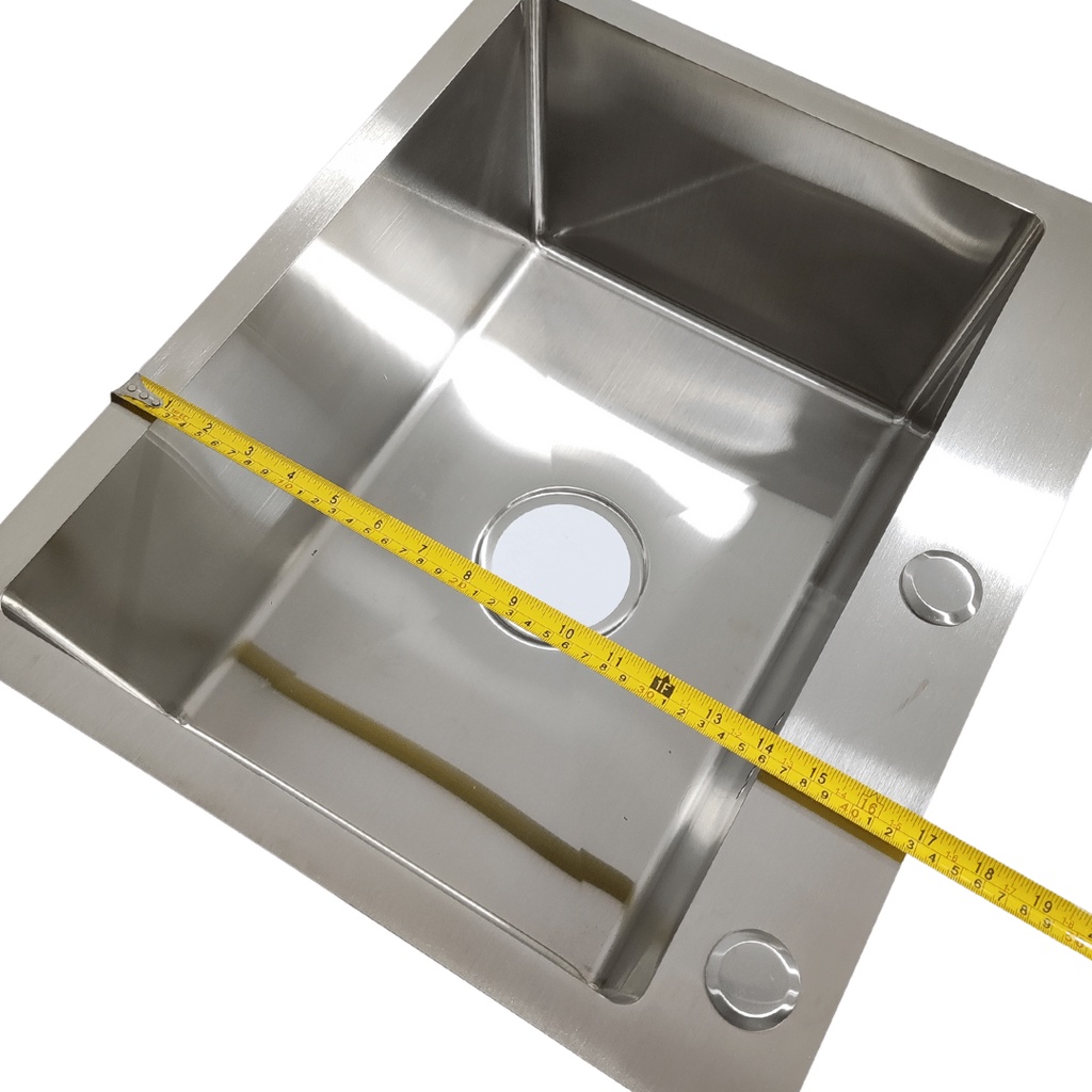 Bak Cuci Piring Stainless 52Cm x 43Cm + Afur + Selang (G7207)