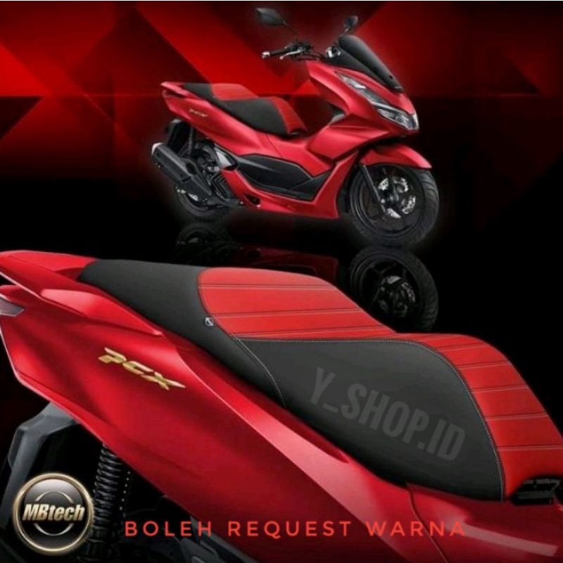 Sarung Cover Jok Motor Pcx 150 160 Modifikasi Caferacer