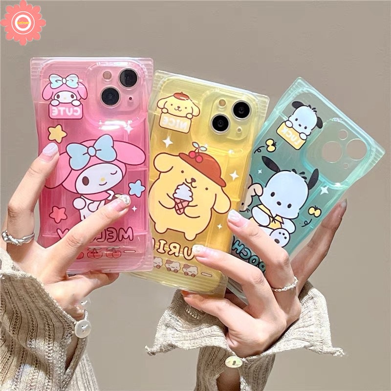 Soft Case TPU Motif Kartun Pochacco Melody Untuk IPhone 11 12 13 14 Pro Max 7 Plus XR 7 6 6s 8 Plus X Xs Max SE 2020