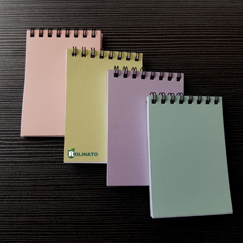 

Notebook Spiral A7 Pastel | Buku Tulis Spiral Warna Patel