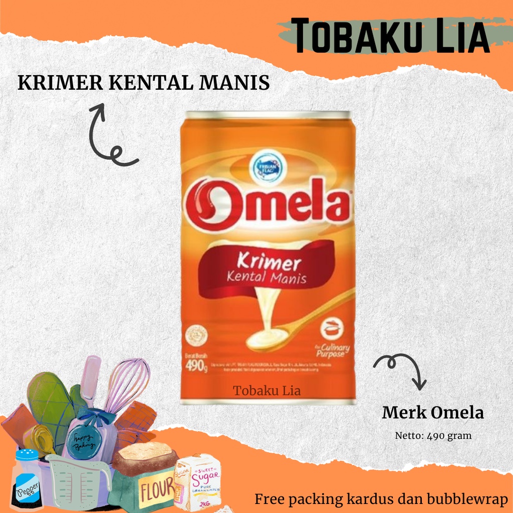

OMELA KRIMER KENTAL MANIS 490 GR