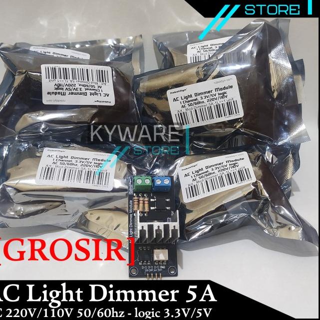 AC Light Dimmer Robotdyn Module 1 Channel 220V 110V logic 5V 3.3V