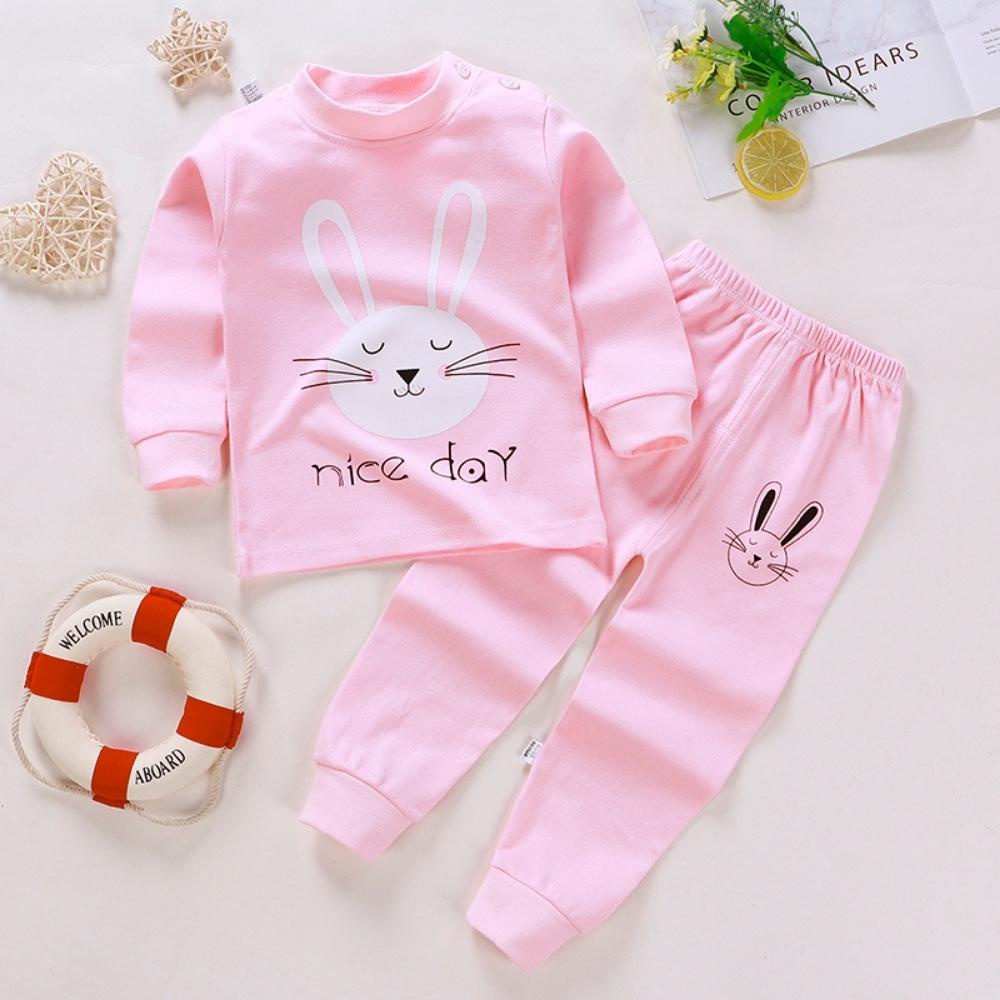 RG - Setelan Baju Tidur Anak Usia 6 - 12 Bulan - Sweater / Setelan Lengan Panjang