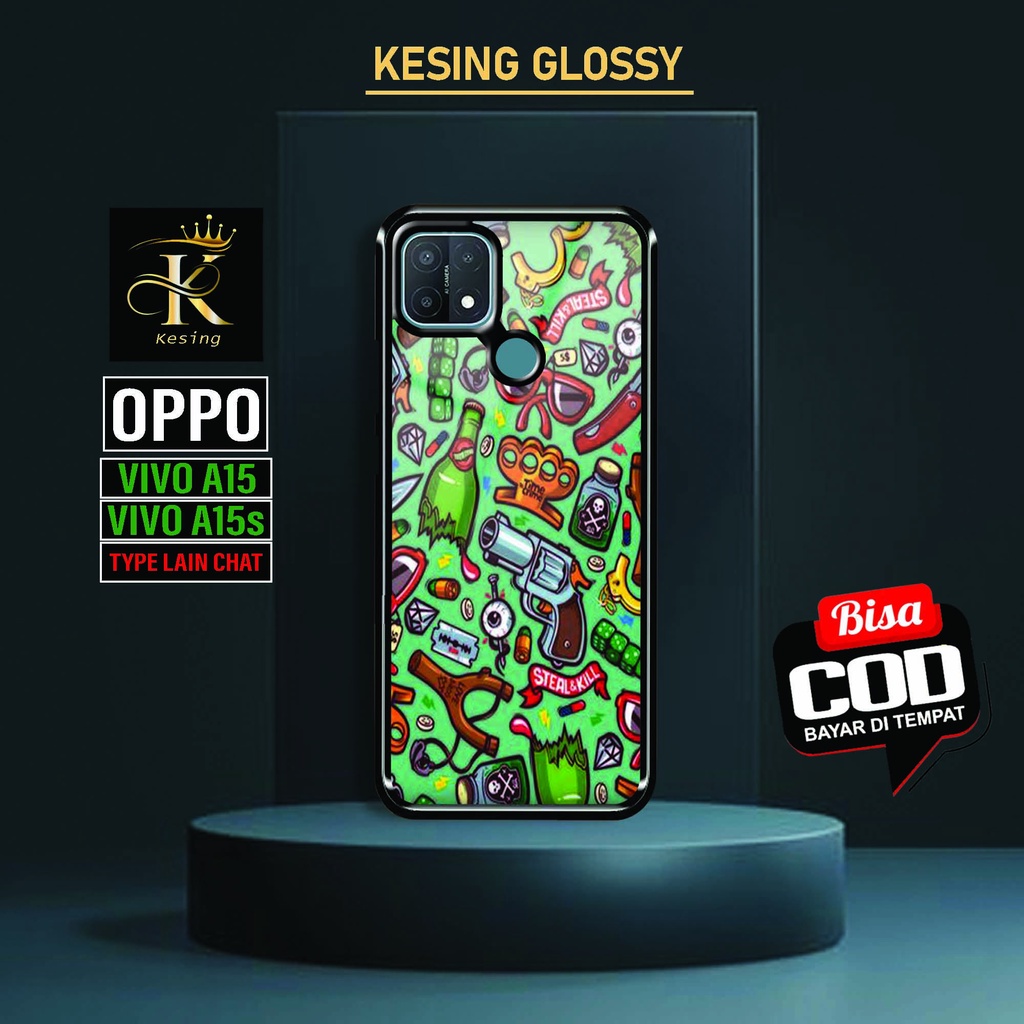 Case Oppo A15 / A15S - Case Oppo A15 - Silikon Oppo A15S Terbaru - Case Fashion Oppo - Softcase Oppo