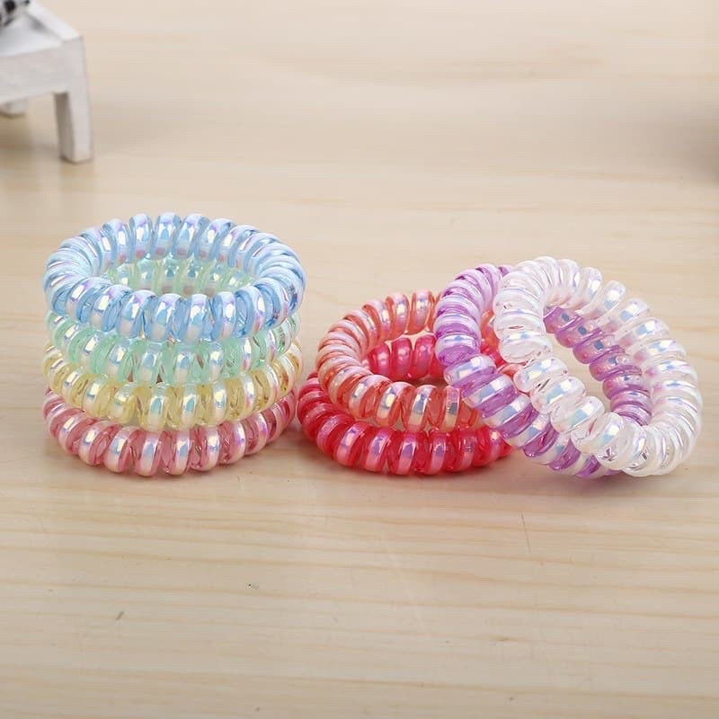 Ikat Rambut Spiral / Kunciran Rambut Spiral RANDOM