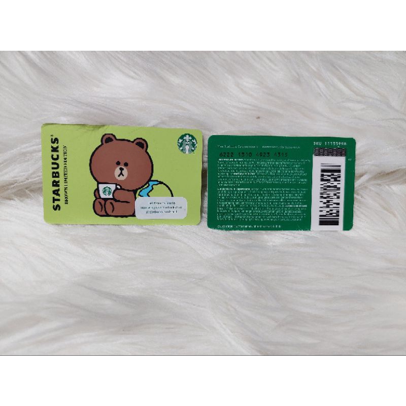 Koleksi Kartu Starbucks Card Line Brown Indonesia Collection