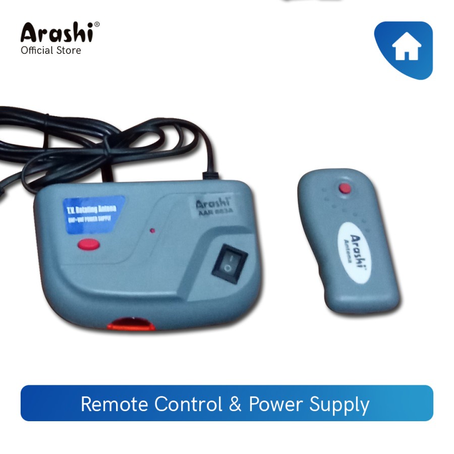 Arashi Antena Remote AAR 883A / Antena TV DIGITAL Outdoor + Remote