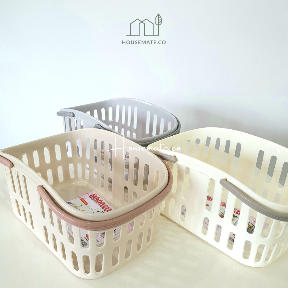 Keranjang Mini Plastik Kecil / Keranjang Sabun / Mini Basket Marbella
