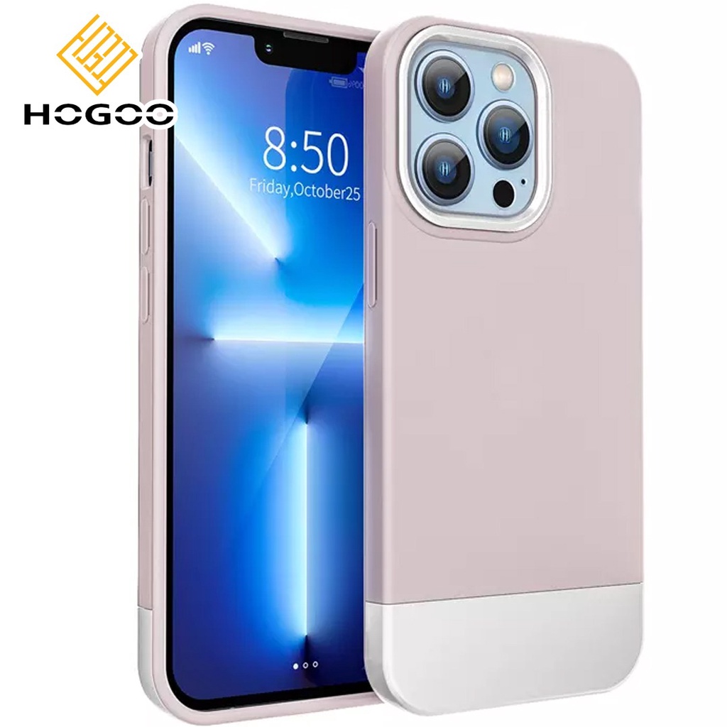 FASHION CASE SPLICING PROCAMERA 3 IN 1 FOR IPHONE 11 12 PRO MAX 12 MINI Case Penutup Silikon Lunak Tahan Benturan