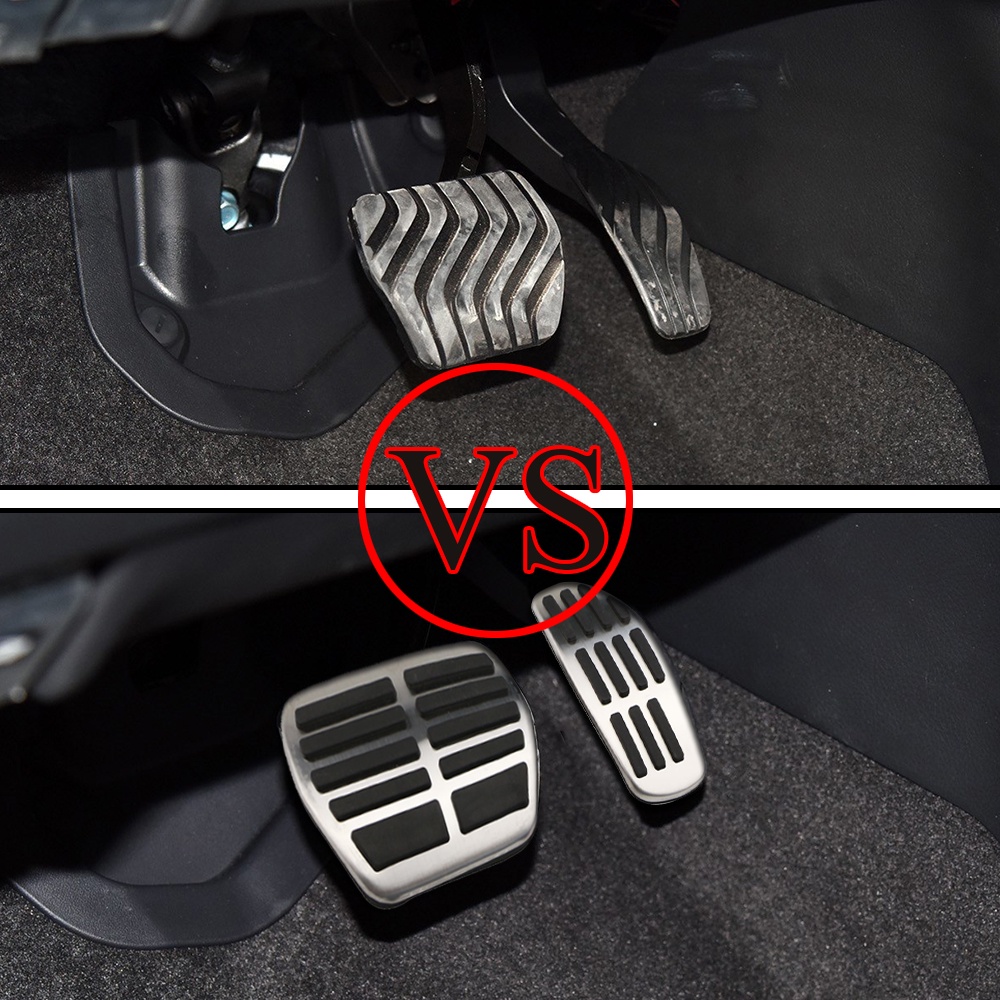 Cover Pedal Rem Gas Mobil Bahan Stainless Steel Untuk Nissan Almera 2022 AT MT Accelerator