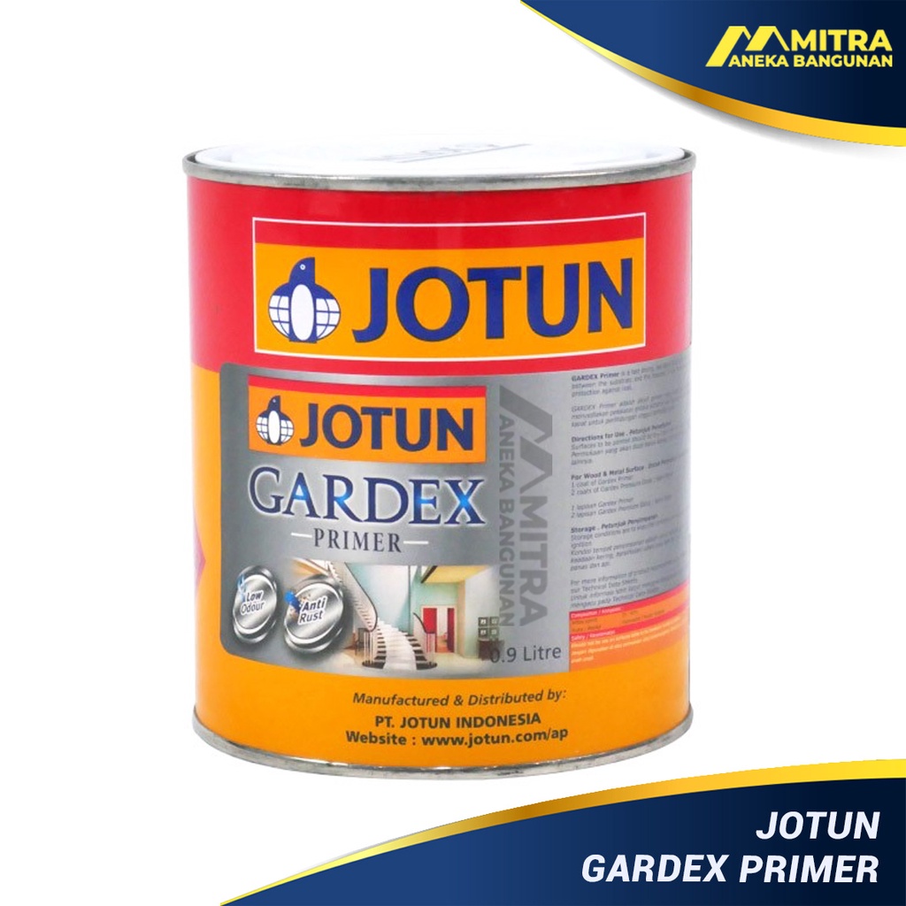 Jual Gardex Primer Jotun 09 Liter Cat Dasar Kayu Atau Besi Meni Kayu Meni Besi Shopee 9006