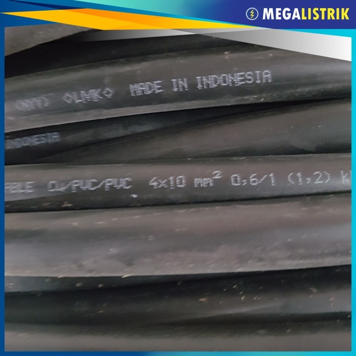 Supreme Kabel Listrik Nyfgby / Gby 4 X 10 / 4X10 Mm Hitam Kawat Cod