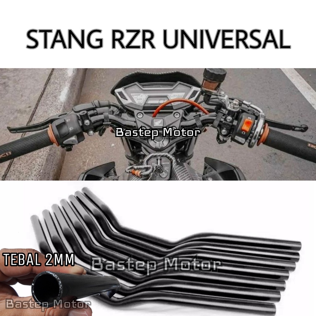 STANG STIR RZR UNIVERSAL PNP BEAT STREET CB150R VIXION SATRIA FU