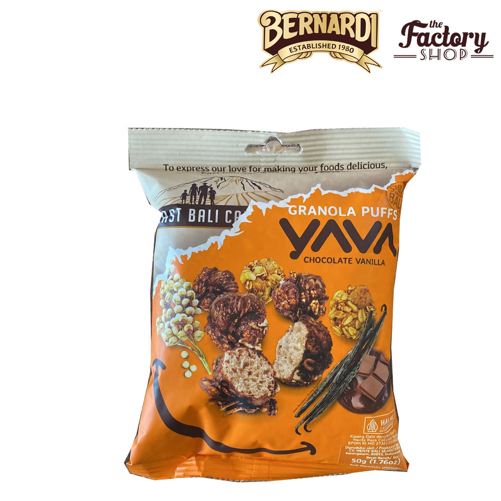 

Granola Puffs Cho Vanilla 35g