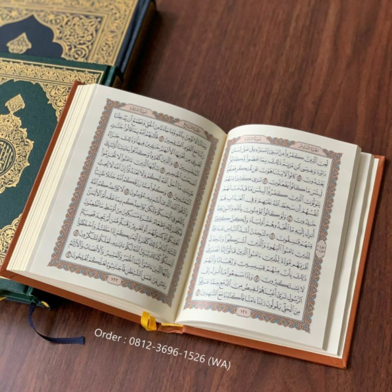 Mushaf madinah original ukuran tanggung