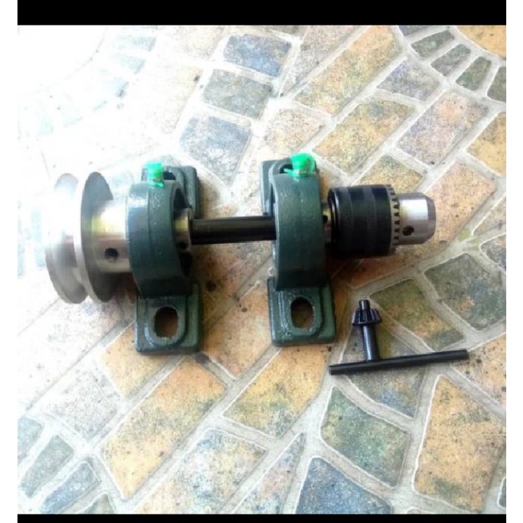 mesin bubut kayu kepala bor 10mm