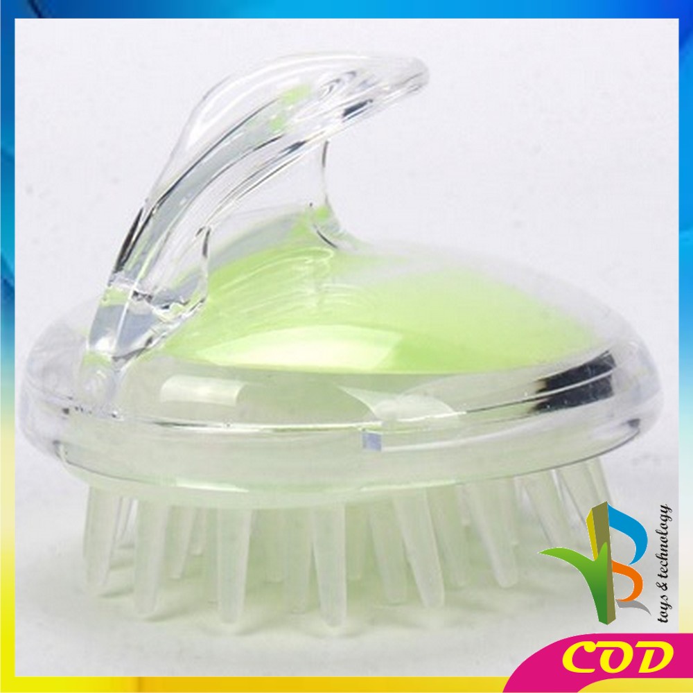 RB-C283 Sikat Kepala Keramas Shower Brush / Spons Mandi Sisir Keramas / Sikat Mandi Silikon / Sikat Rambut Keramas