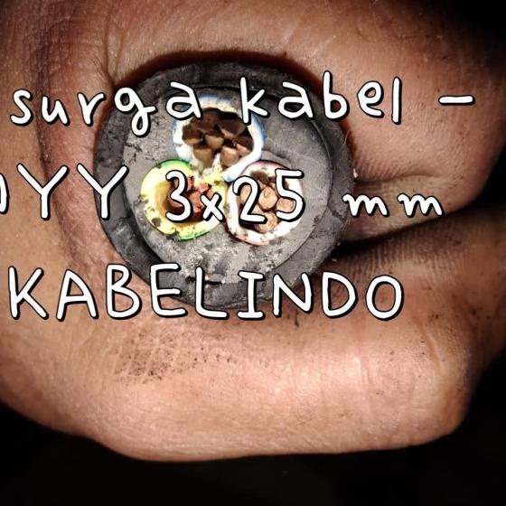 NYY 3x25 mm KABELINDO / NYY 3 x 25 mm LINDO / KABEL TUFUR 3 x 25 mm LD
