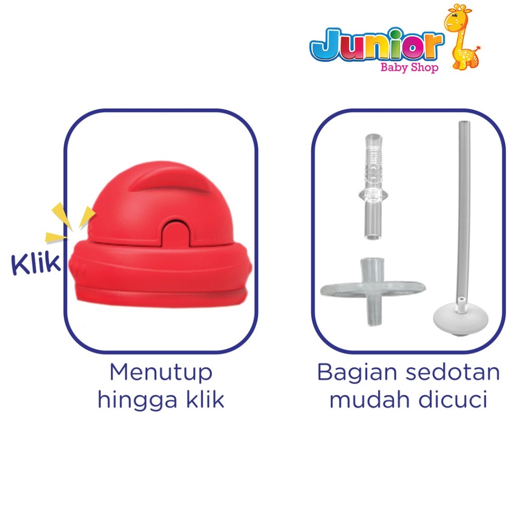 Berry Baby - Baby Safe Training Cup With Straw Botol Minum Bayi Anak 270 ml