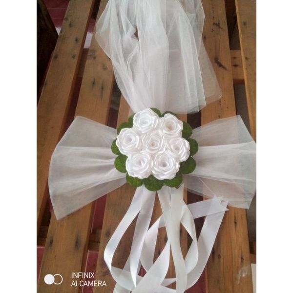 Pita Hias Mobil Pengantin Bagian Belakang