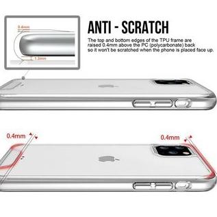 CASING SPACE CLEAR CASE IMPACT ANTI KUNING IPHONE X XS XR 12 12PRO MAX - CLEAR, IP XSMAX