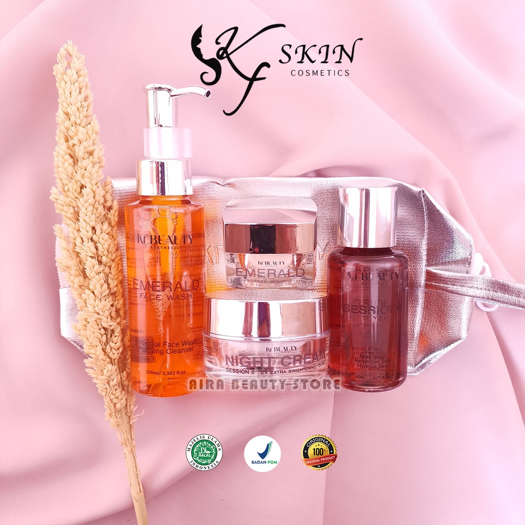 KF Skin Clinic Skincare Dokter Kecantikan Kemasan Baru Formula 7x Lebih Strong