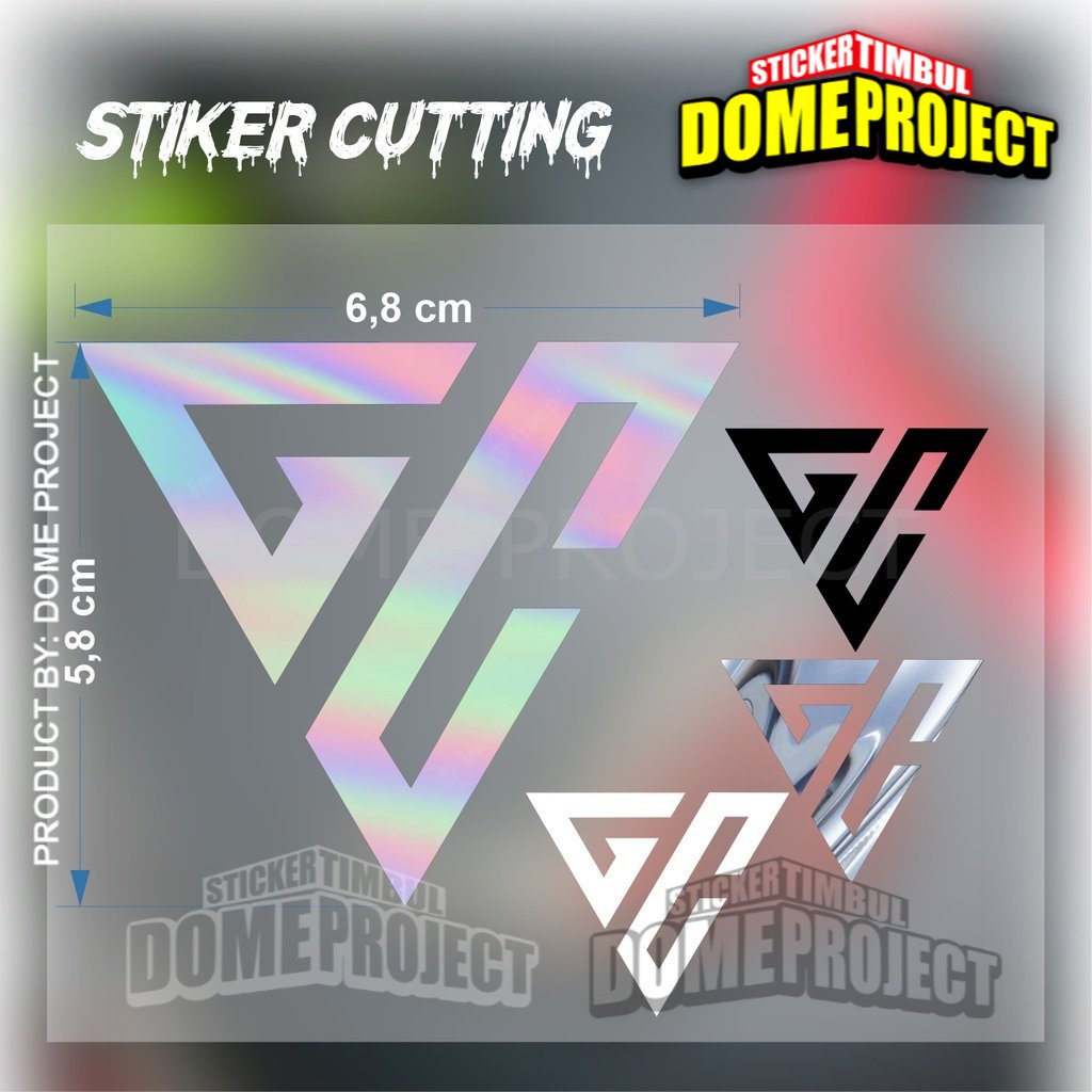 STIKER CUTTING GC VIRAL PREMIUM GRADE 4 VARIAN WARNA