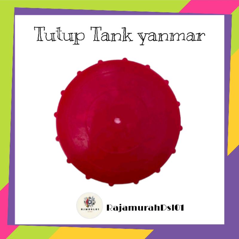 Tutup Tangki solar mesin diesel - cap fuel tank yanmar