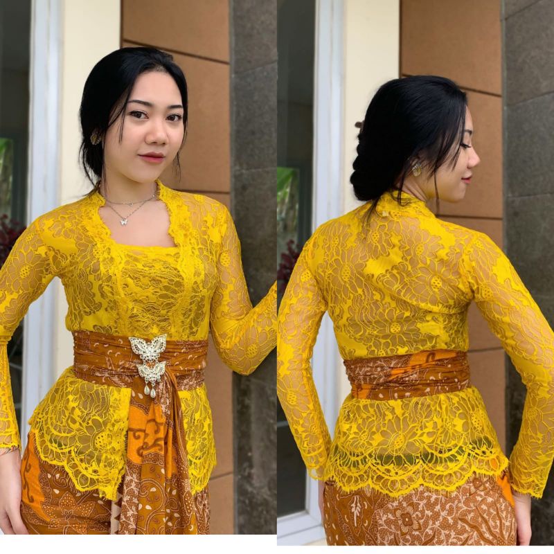 kebaya  Bali jadi brokat semiprancis premium