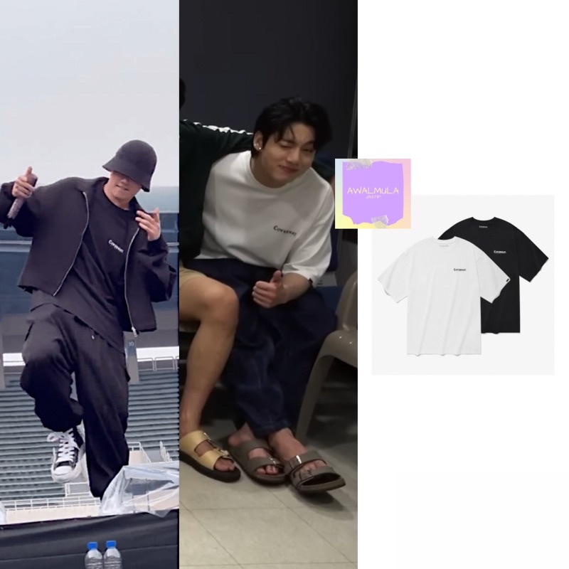 (PO) OFFICIAL SALE COVERNAT Essential Cool Cotton 2-PACK T-shirt worn by BTS Jungkook