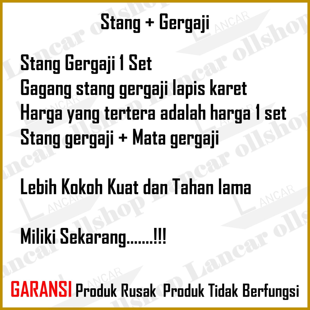 Gagang Gergaji Besi Hacksaw Frame Gagang Karet / Stang Gergaji Mata Gergaji 1 Set Murah