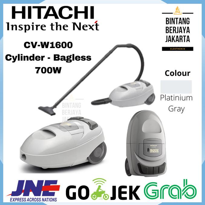 Hitachi Vacuum Cleaner Cv-W1600 Cylinder - Bagless 700W Cv-W1600 Shop_Shaila