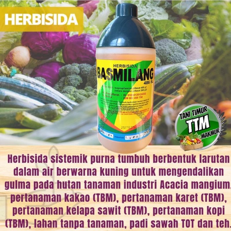 BASMILANG 486SL HERBISIDA 500 ML