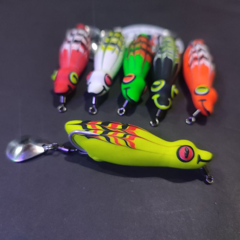 SOFT BIRD 7CM 8GRAM SV LURE I UMPAN CASTING IKAN GABUS DAN TOMAN