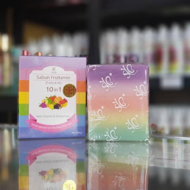 SYB Sabun Fruitamin Rainbow 100Gram