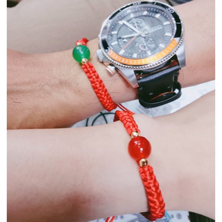 gelang keberuntungan//gelang tali//gelang serut//gelang giok