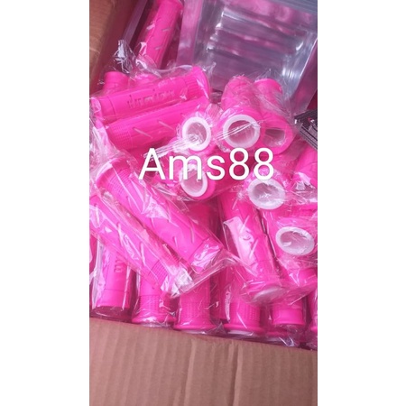 HANDGRIP PINK -SARUNG GAS EMPUK - UNIVERSAL MOTOR BEAT VARIO SCOOPY NMAX AEROX PCX LEXI R15 DLL