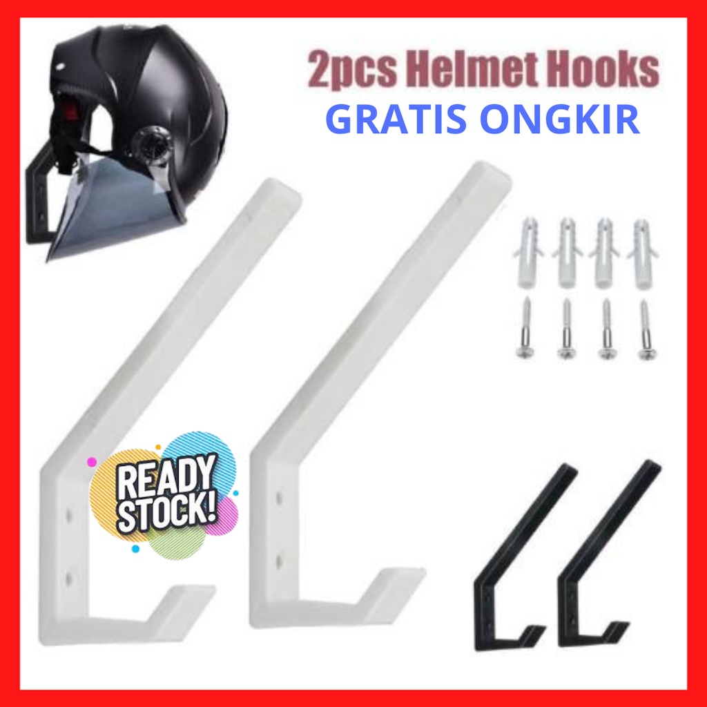 Gantungan helm Gantungan kunci motor/mobil Gantungan BESI Gantungan tas Gantungan jas hujan Gantunga