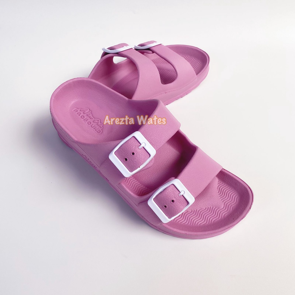 Sandal selop wanita slip on karet new era LB E 11024