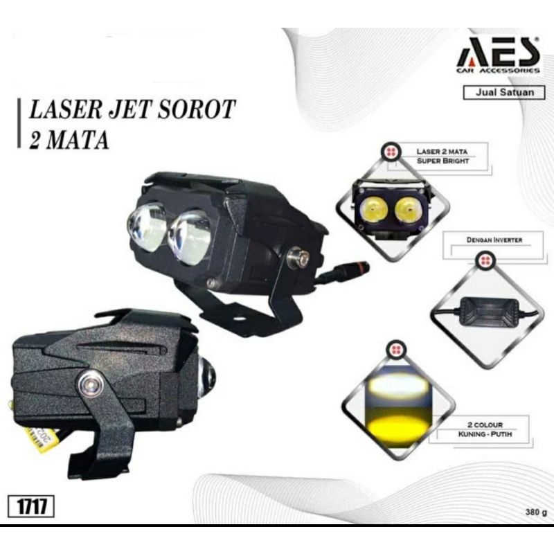 Projie Mini LED U Series 2 MATA 1 Year Warranty Sepasang