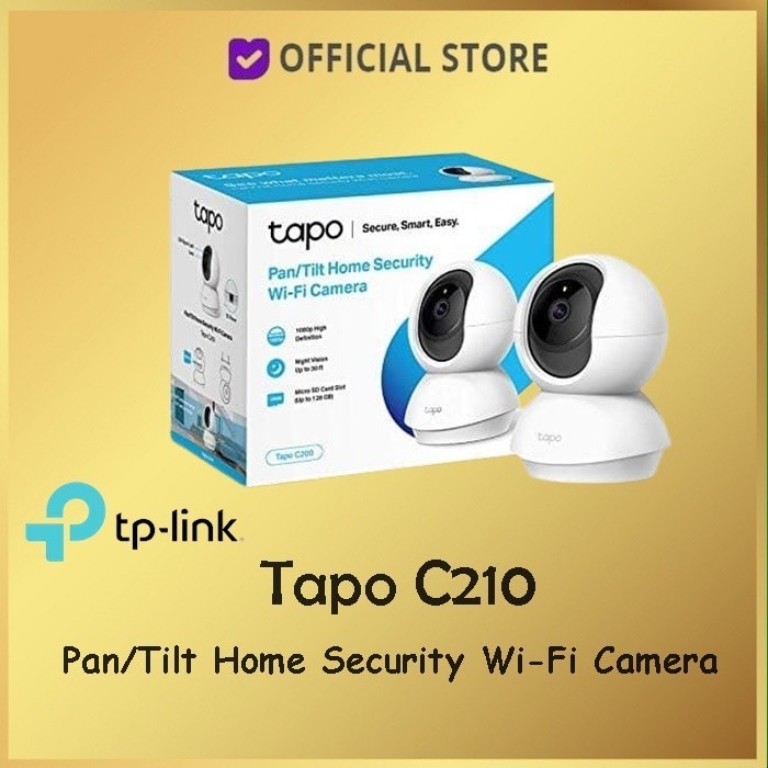 Tapo Camera C210 Pan/Tilt Home Security Wi-Fi Camera - Tp Link C 210